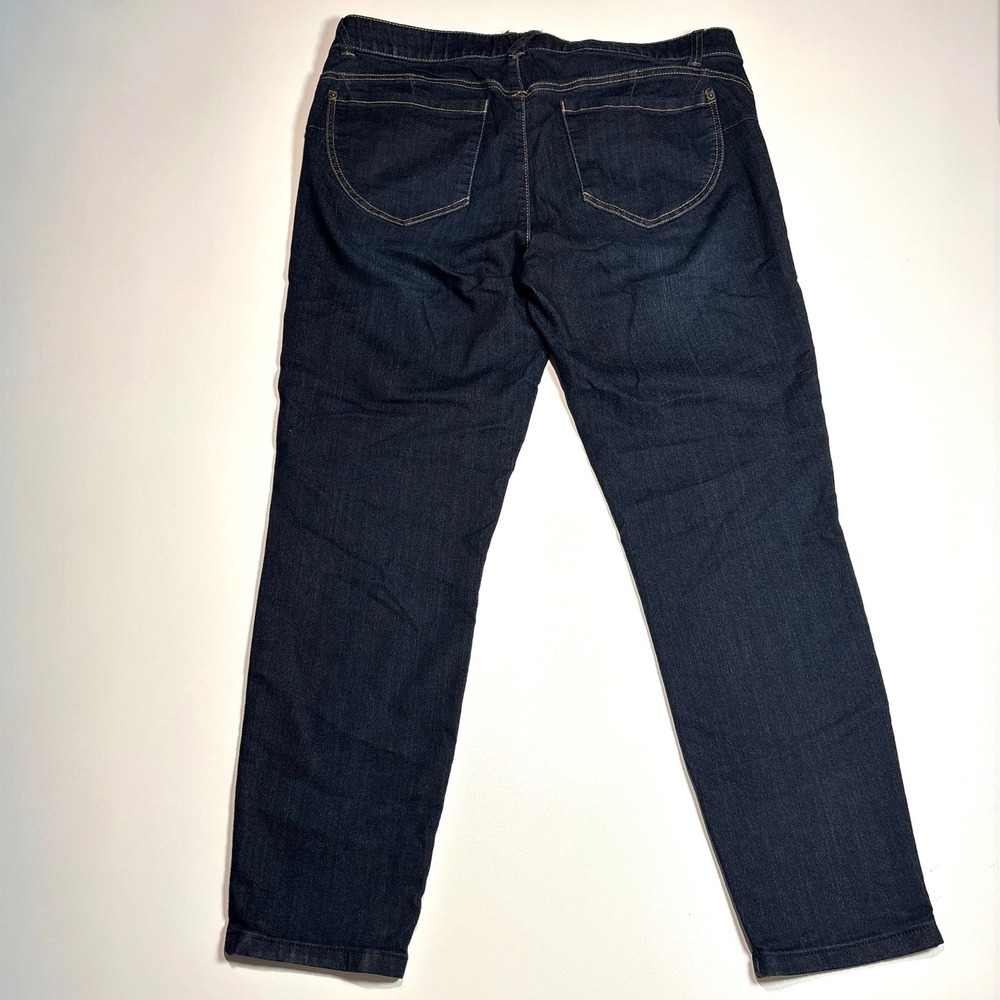 Democracy Ab solution Booty Lift Dark Wash Denim Jeans Women's 14 Stretch - Picture 6 of 11